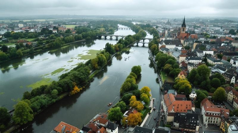 Regnitz und Hochwasser für Erlangen: Risiken für Immobilien