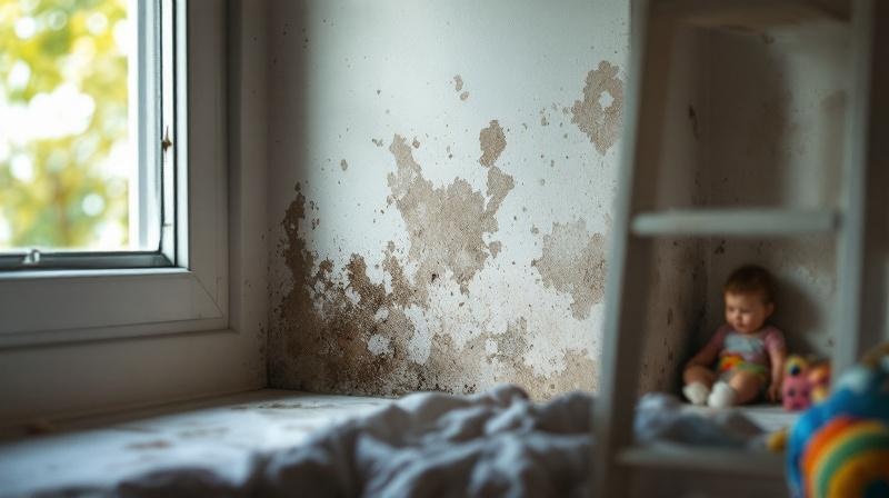 Schimmel im Kinderzimmer: Gesundheitsrisiken und Soforthilfe